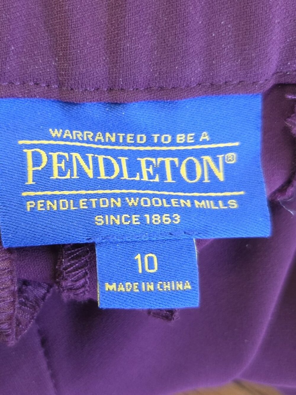 Pendleton Slacks (Size 10) - Picture 4 of 7